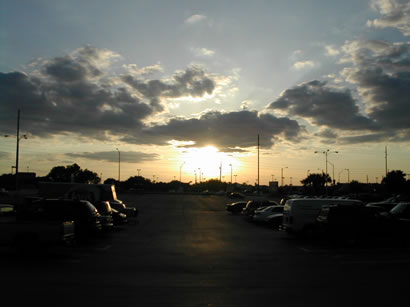 sunset in Florida